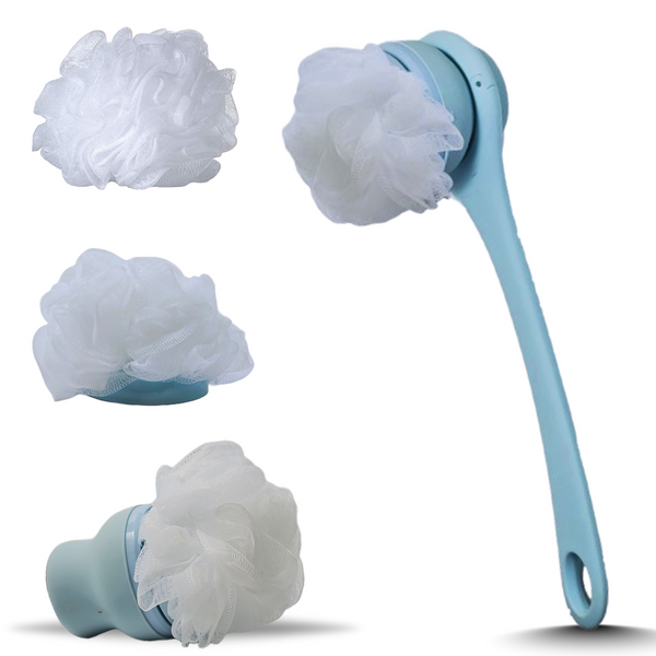 Light Blue Cleansing & Exfoliating Body Brush