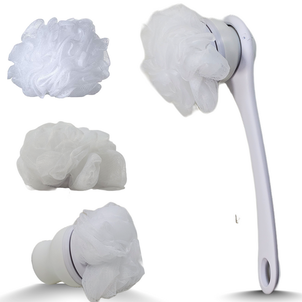 White Cleansing & Exfoliating Body Brush