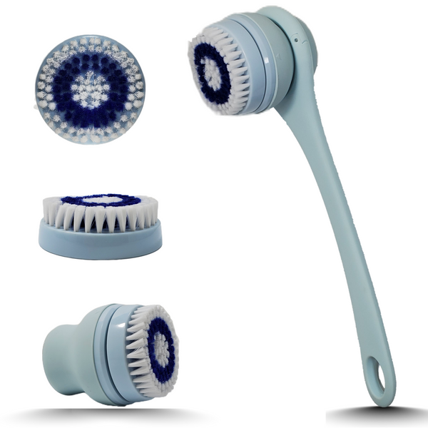 Light Blue Cleansing & Exfoliating Body Brush