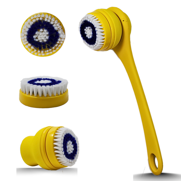 Yellow Cleansing & Exfoliating Body Brush