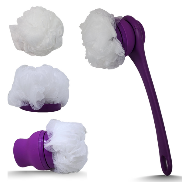 Deep Purple Cleansing & Exfoliating Body Brush