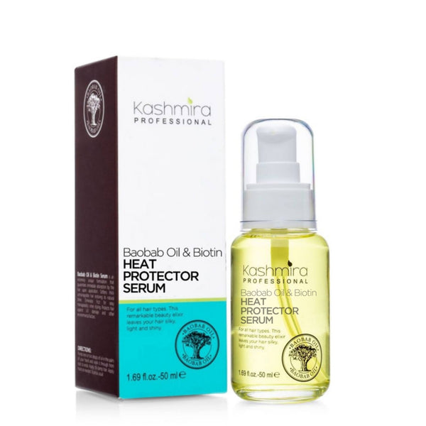 Heat Protector Serum w/Baobab Oil & Biotin 50ml