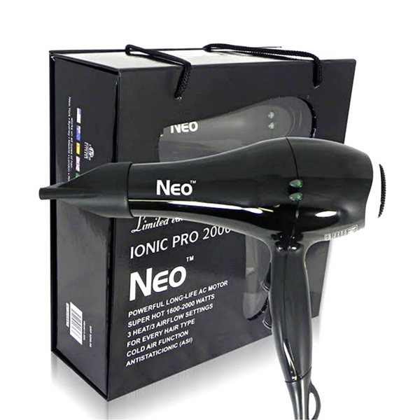 Black Ionic Pro 2000 Dryer