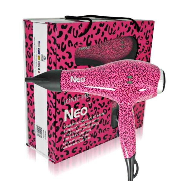 Pink Leopard Ionic Pro 2000 Dryers