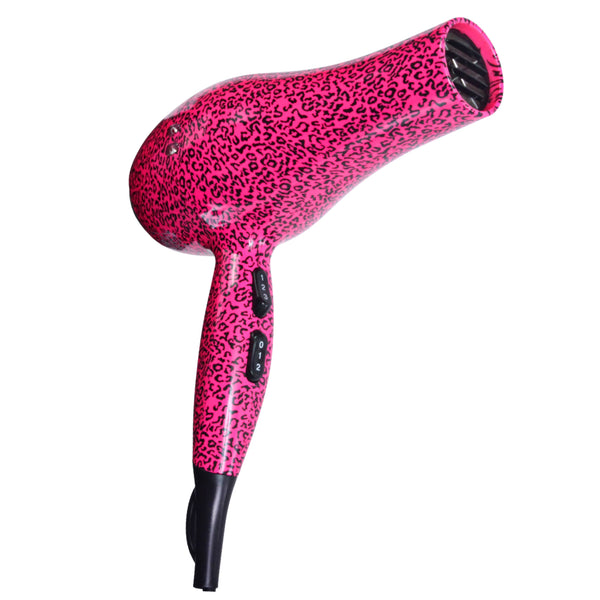 Pink Leopard Ionic Pro 2000 Dryers