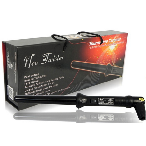 25-18mm Black Tapered Twister