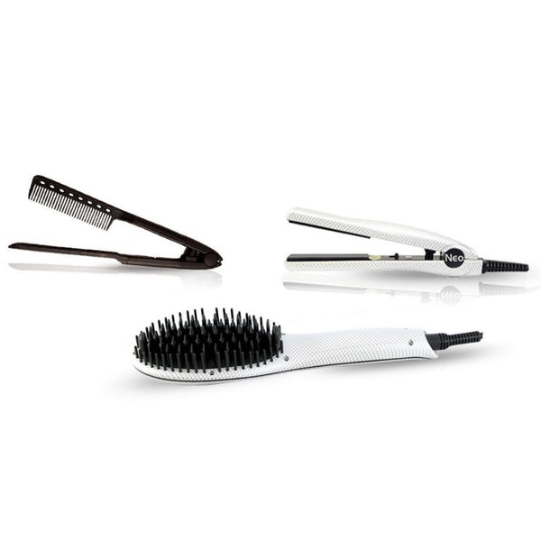 White Pearl Headed Brush Set